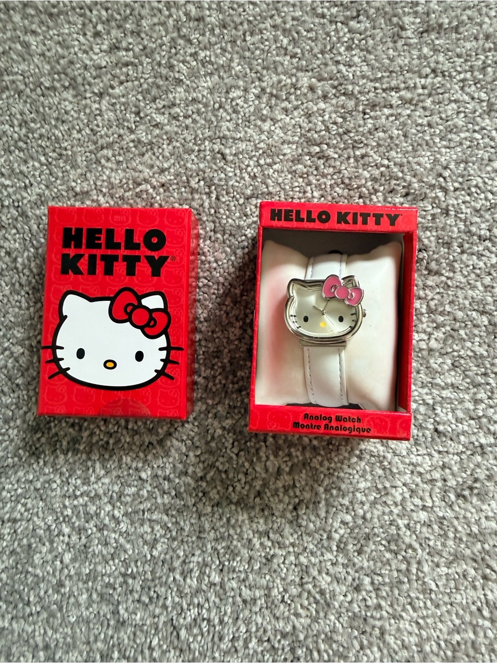 Hello Kitty White Strap Character Watch – Original Box